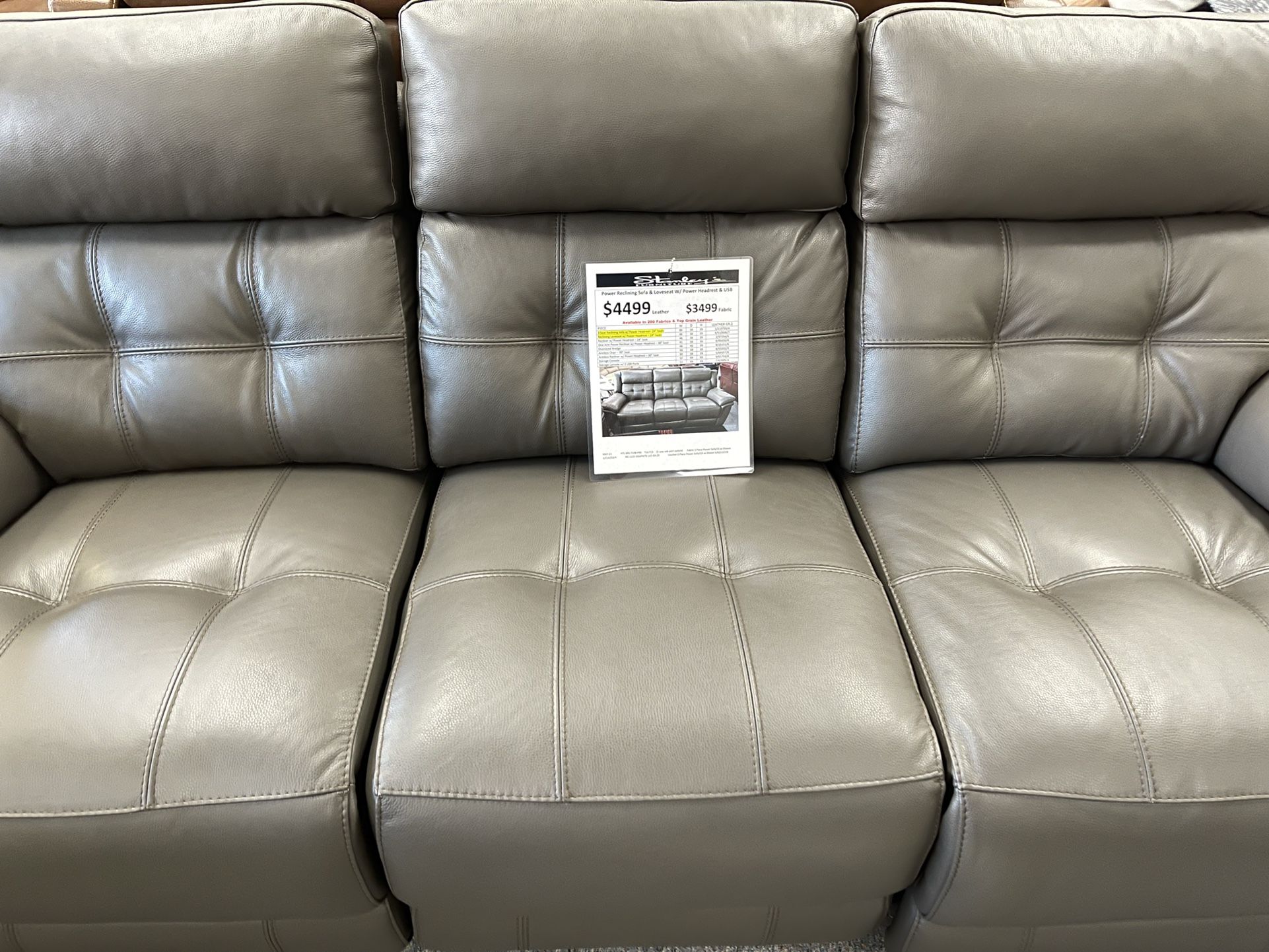 Leather Couch Used