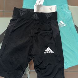 Women’s Adidas Compression Shorts – New  (2 Pairs)