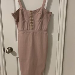 Blush Mini Dress