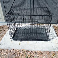 Medium Dog Cage Crate Kennel 