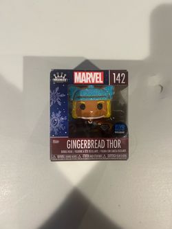 Funko Minis Marvel Gingerbread Thor #142 Diamond Collection Five Below Exclusive