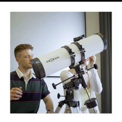 Brand New HEXEUM Telescope 130EQ Astronomical Reflector - Manual Equatorial