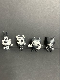 Bendy & The Ink Machine Series 1 Collectibles 2.5” Mini Figures Lot of 4