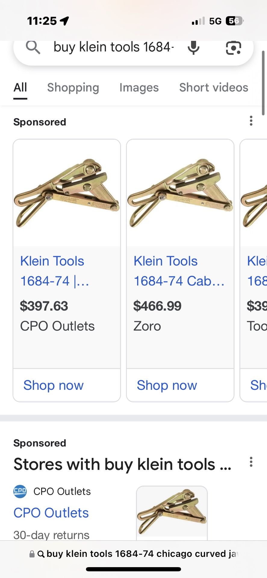 Klein Cable Grabber For Cable Pulling 8,000lb