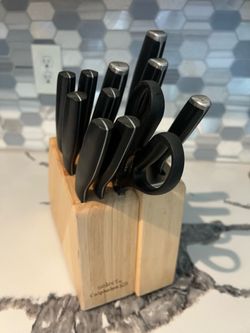 Calphalon knife block set