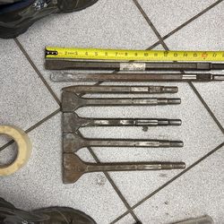 Spline Type Chipping Bits