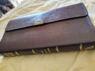 2013 King James Bible with Leather Cover and Clasp