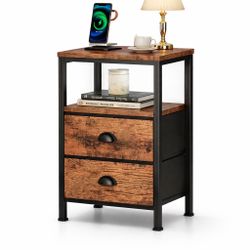 Nightstand with Drawers