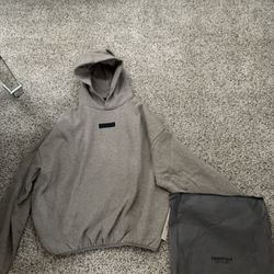 Dark Gray Essentials Hoodie 