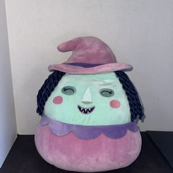 Squishmallows Shock Nightmare Before Christmas Disney Plush New With Tags