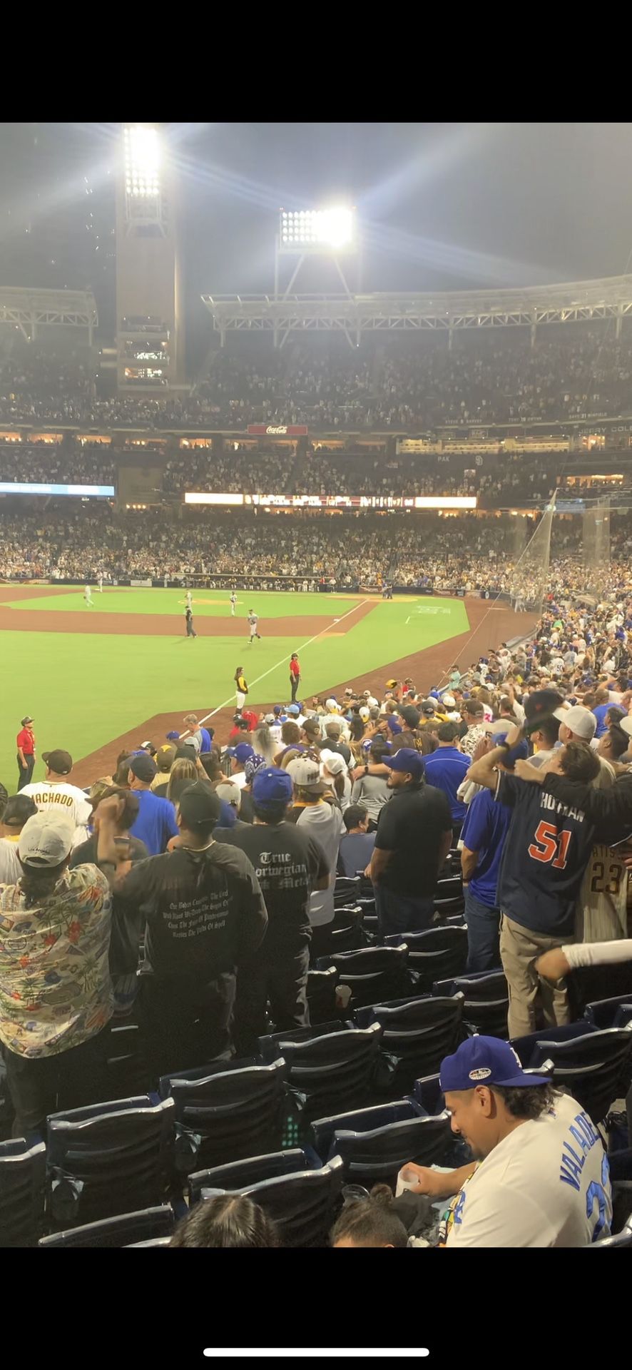 July 4th Padres Vs Angels 2 Field Level Tickets Sec 124 for Sale in