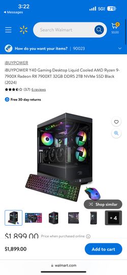 GAMING PC BRAND NEW 7900X RADEON RX 7900XT 32GB 2TB