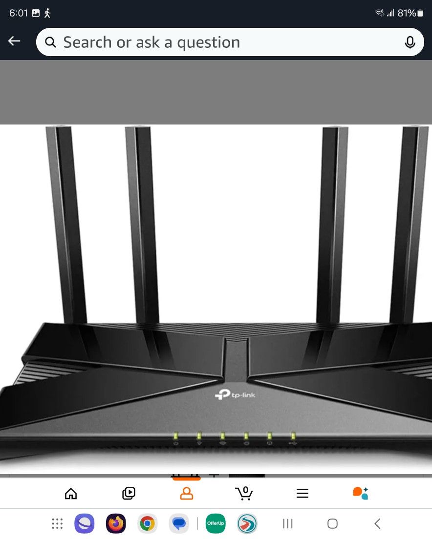 TP-Link Archer Ax20 Ax1800 WiFi6 Router