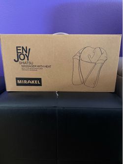 Enjoy Mirakel Shiatsu Back & Neck Massager with Soothing Heat