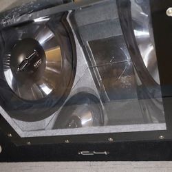 C4 12 Inch Subwoofers In Ported Enclosure $160 Or Best Offer 
