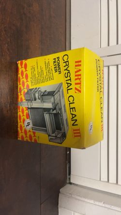 Hartz Crystal Clean III Aquarium Power Filter