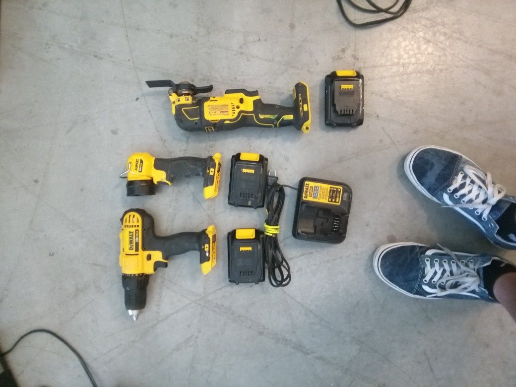 DeWalt Power Tool Package (3)