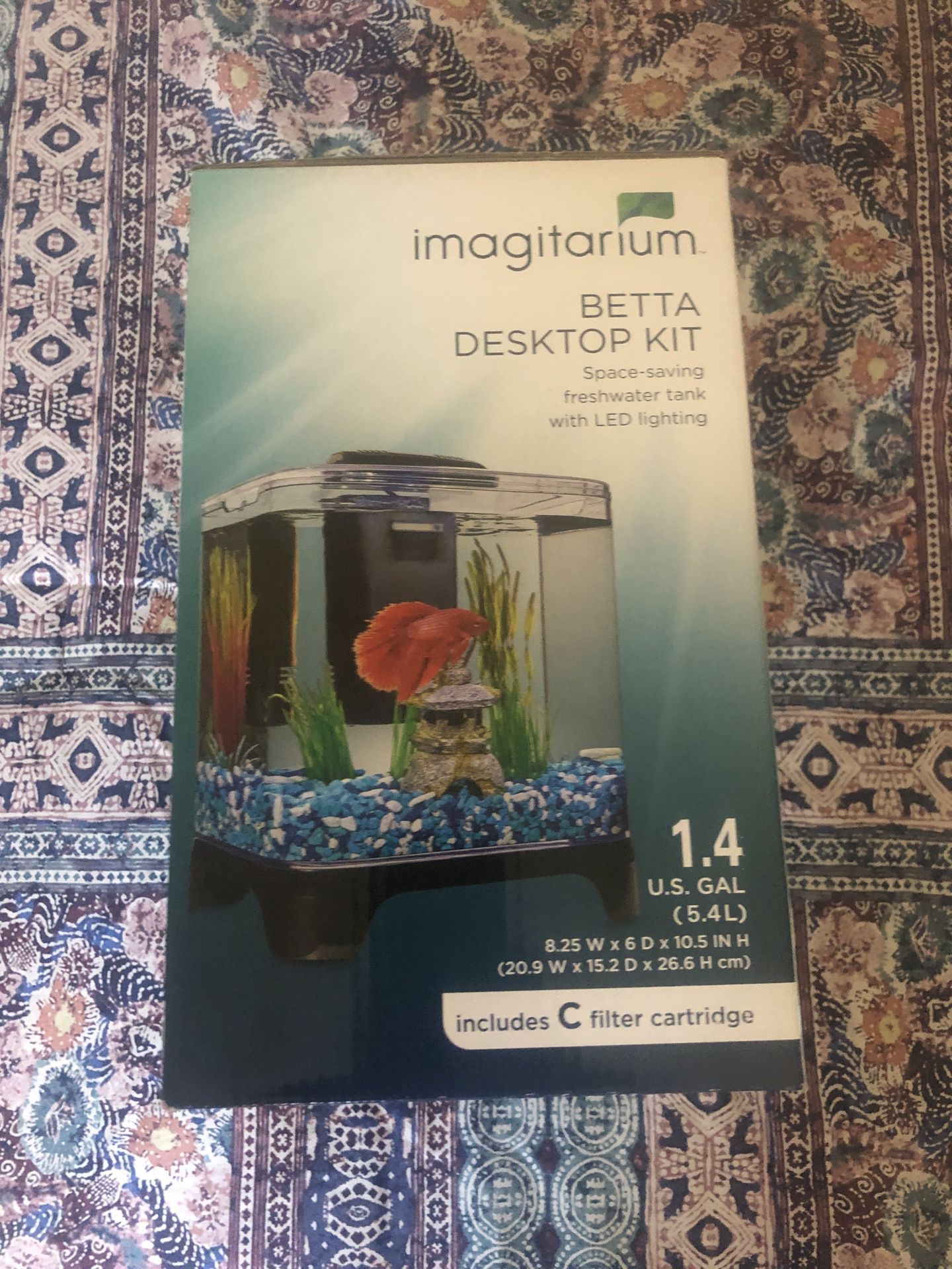 Imagitarium Betta Desktop Kit - new tank with packaging