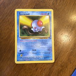 Tentacool Pokémon card