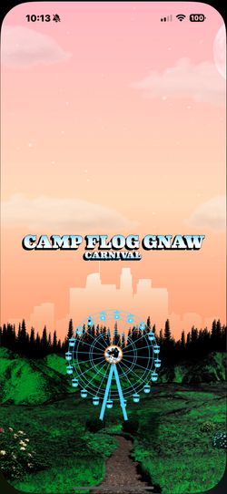 Camp Flog Gnaw VIP Merch