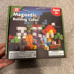 Magnetic Building Cubes – 200 pcs, Minecraft-style