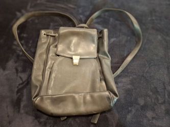 UNISEX BACKPACK MINI LEATHER BAG