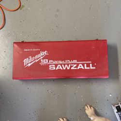 18v Milwaukee Cordless Receipting Saw