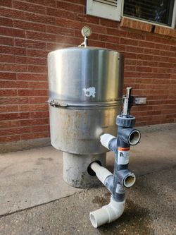 Stainless Steel D.E. Pool Filter