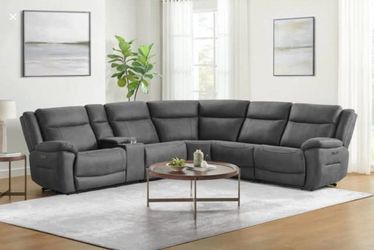 Gilman Creek Zakary Power Reclining Sectional Gray - Retail 2199 - 50 Off