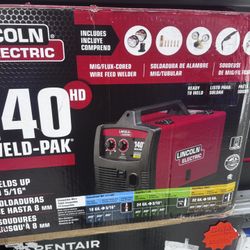 Lincoln Electric 140 HD Welds Up To  5/16” 