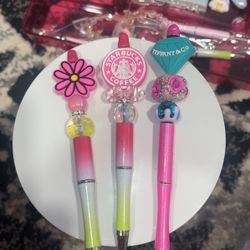2 Pens One Pencil $5 Each Pens $8 Pencil Comes With Refillable