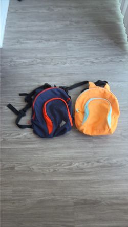 2 Small Lightweight Backpacks