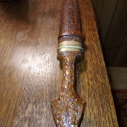 Hand Carved Antique Dagger