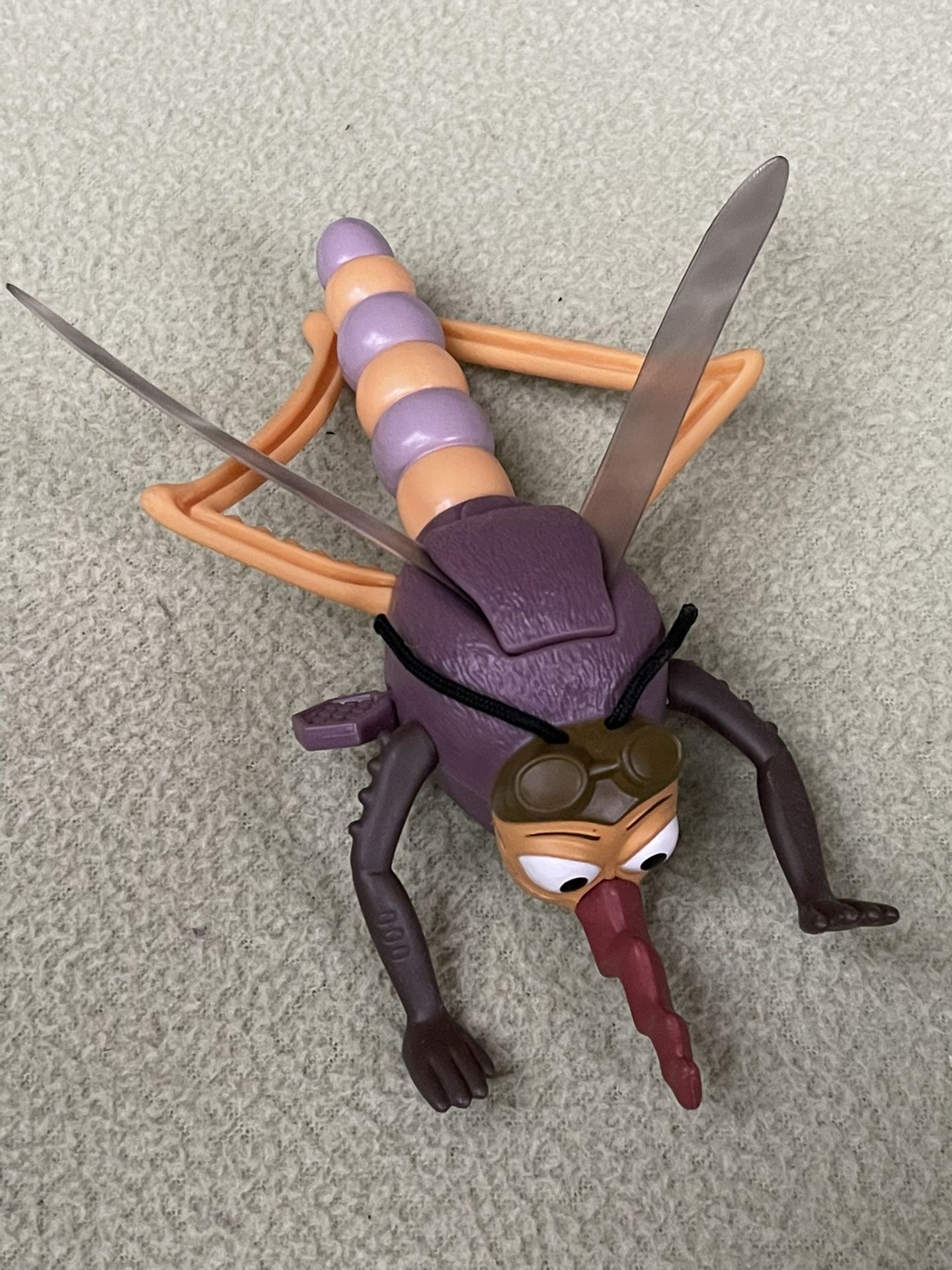 🔥 MCDONALD'S 2007 HAPPY MEAL TOY BEE MOVIE MOOSEBLOOD WINDUP WINGS WORKS 🔥