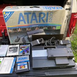 Atari 5200 And Games