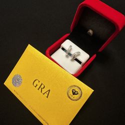 Brand New 0.65ctw Moissanite Pave Hoop Earrings - GRA Certified 925 Sterling Silver