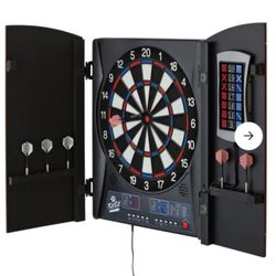 Fat Cat Mercury Electronic Dartboard, 13.5" Compact Target