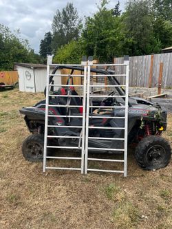 Quad boss bi fold ramp