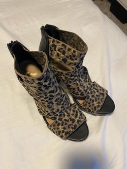 Cheetah Heels 8 1/2
