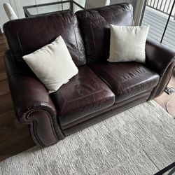 Couches and Pillows (Loveseat + Single)