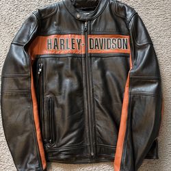 Harley Davidson Leather Jacket Size L