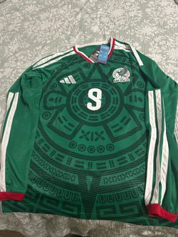 Adidas Mexico 2026 World Cup Jersey  With Green