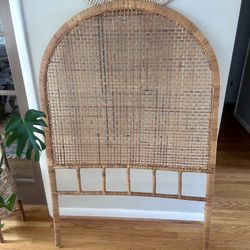 Twin bed Wicker Head Board