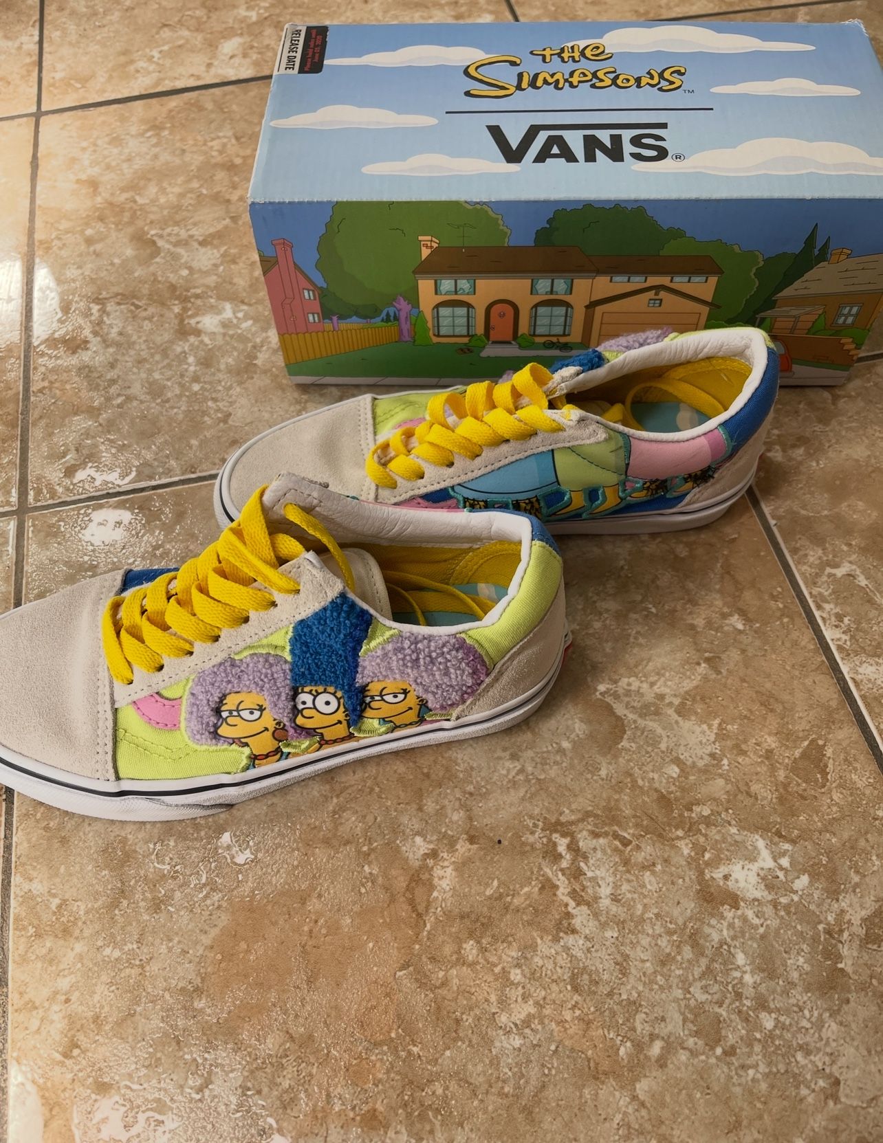 Simpsons Vans