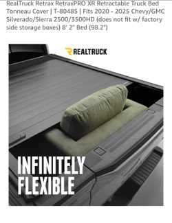 Retrax retractable truck bed cover