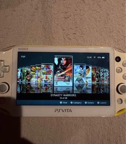Sony OLED Modded PS Vita  With Charger