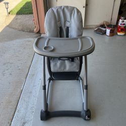 High Chair With Booster Seat 