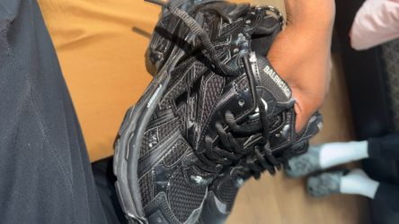 Black balenciaga runners great Condition