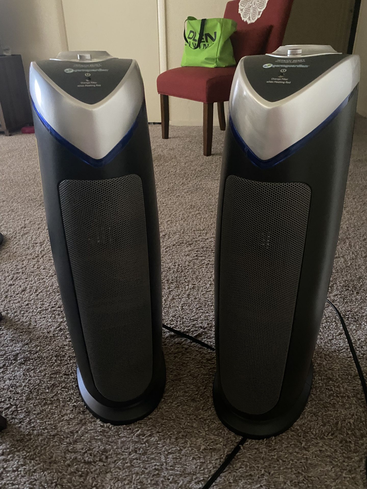 Set of 2 GermGuardian 4-in-1 HEPA Air Purifiers β (Set Only)