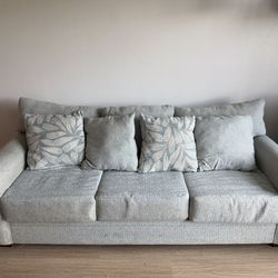 Modern Sofa – Clean & Comfortable – Great Deal